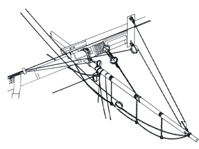 Фрагмент из анатомии Эндевора, показывающий перты блинда-рея Фрагмент из анатомии Эндевора, показывающий перты блинда-рея